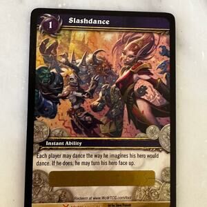 World of War Craft Unscratched Card Slashdance